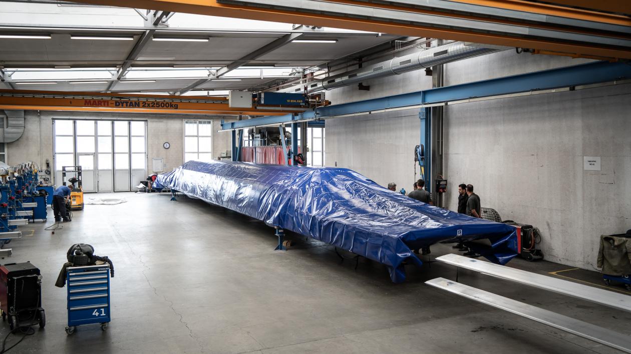 Der fertig montierte Prototyp