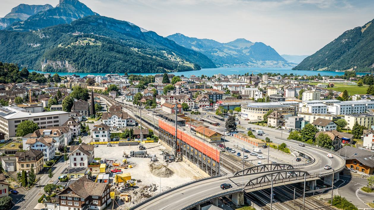 Die neu entwickelten Schutzgerüste „GSTB-RailFlow Alpine”