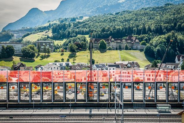 Die neu entwickelten Schutzgerüste „GSTB-RailFlow Alpine”